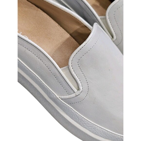 Vionic Effortless Mule Clogs Womens 8.5 White Nubuck Slip On Orthotic Sneakers - Picture 12 of 16